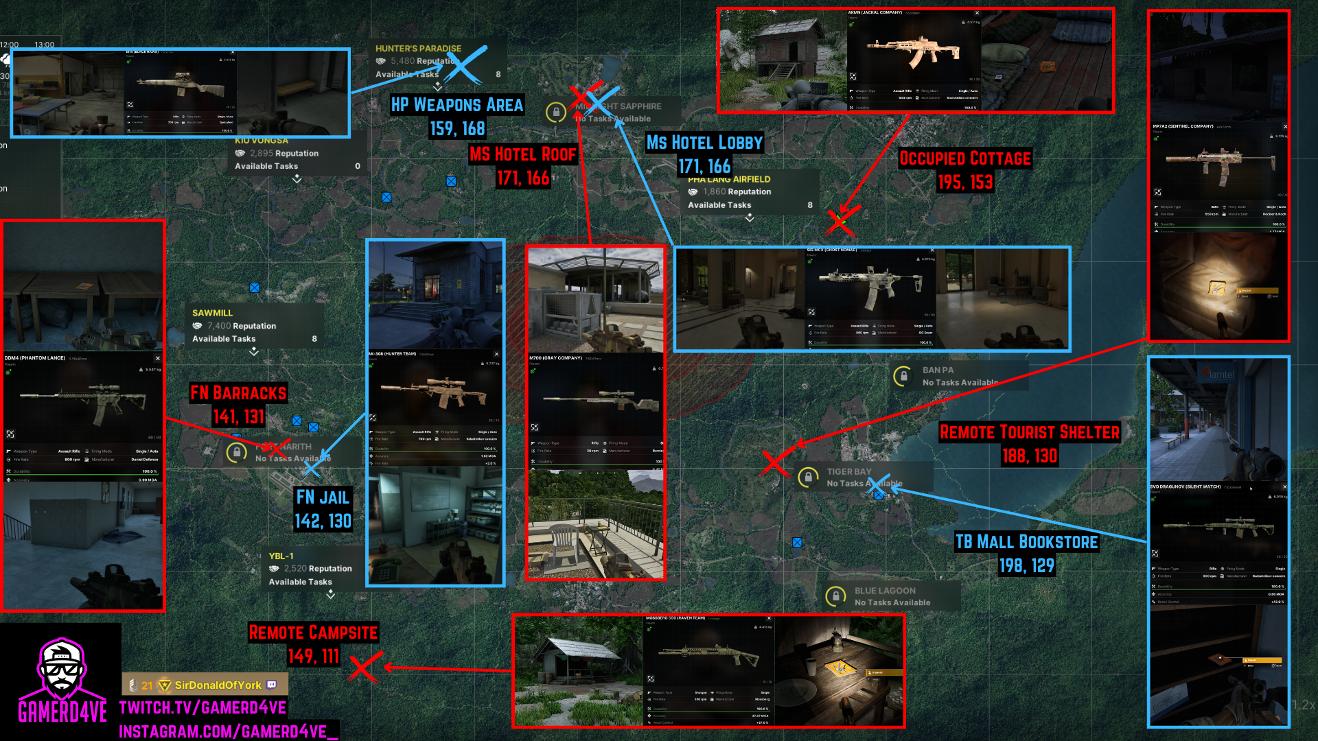 Grayzone Warfare Blueprint Map